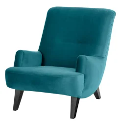 Wohnen Sessel<Wohnzimmersessel in Blau und Schwarz - Frunz