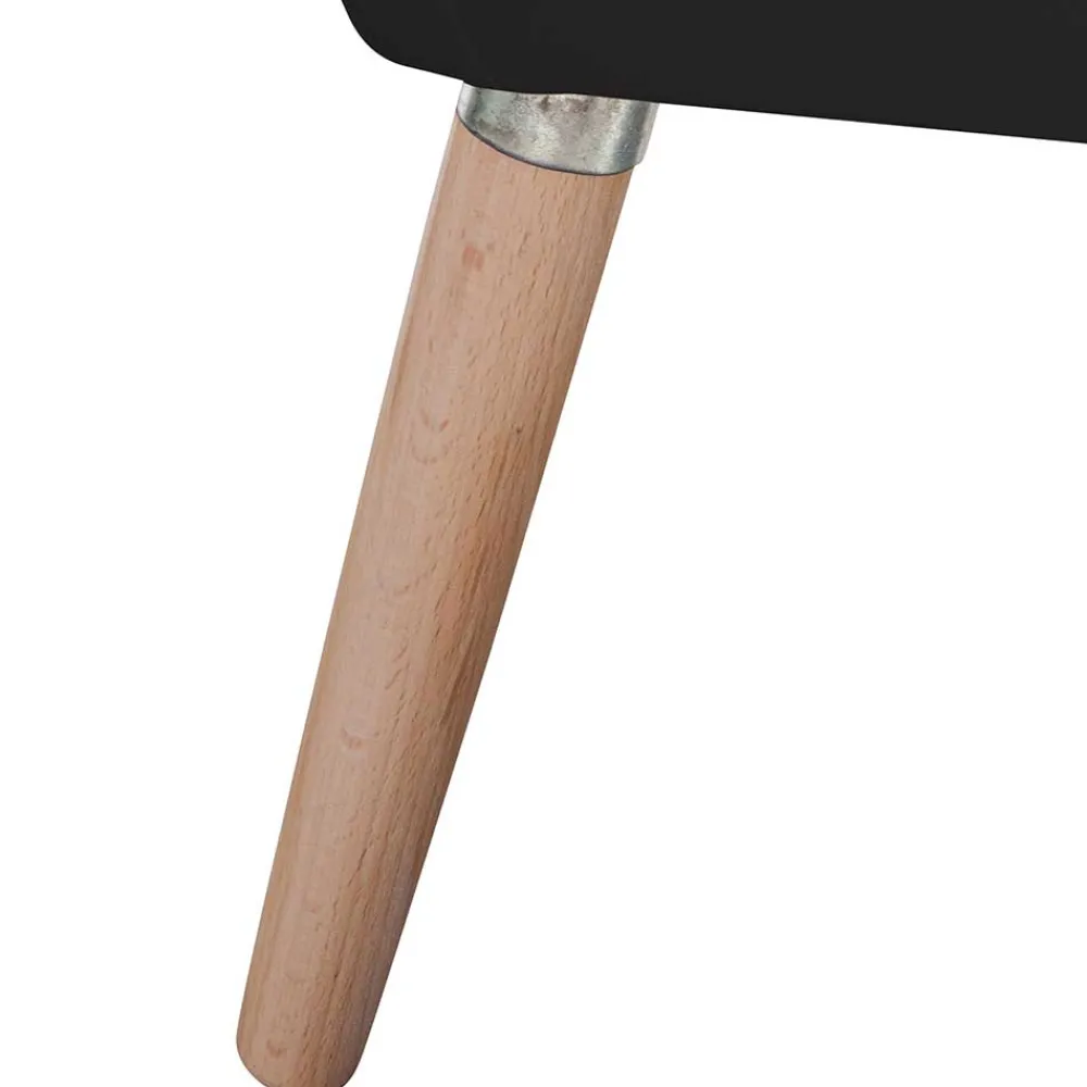 Wohnen Sessel<Wohnzimmersessel in Schwarz Kunstleder - Ciabeta