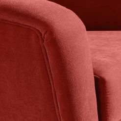 Wohnen Sessel<Wohnzimmersessel in Terracotta Velours - Emjada
