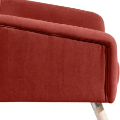 Wohnen Sessel<Wohnzimmersessel in Terracotta Velours - Emjada
