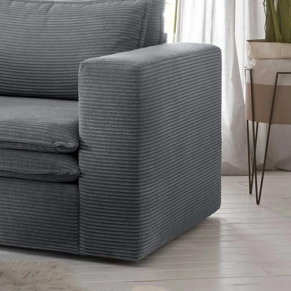 Wohnen Sessel<Wohnzimmersessel und Hocker Set - Ruffos (zweiteilig)