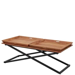 Wohnen Tische<Wohnzimmertisch mit zwei Tabletts - Mailiona