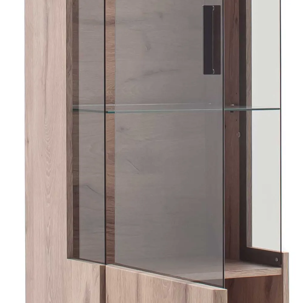 Wohnen Vitrinen<Wohnzimmervitrine mit Licht LED - Bekunion