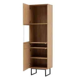 Wohnen Wohnwände<Wohnzimmer-Wohnwand Set - Jaskin (dreiteilig)