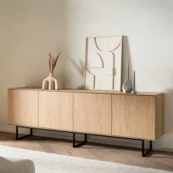 Wohnen Wohnwände<Wohnzimmer-Wohnwand Set - Jaskin (dreiteilig)