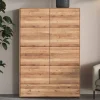 Wohnen Highboards<Wäscheschrank aus Wildeiche Massivholz - Feanor