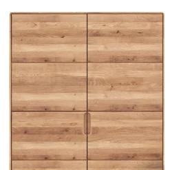 Wohnen Highboards<Wäscheschrank aus Wildeiche Massivholz - Feanor