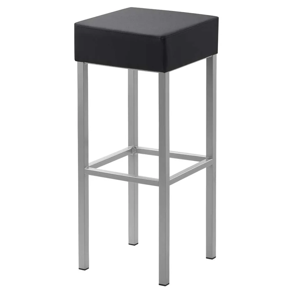 Wohnen Hocker<34x34 Bar Hocker in Anthrazit - Zilyana