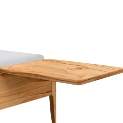 Wohnen Betten<140x200 Bett aus Wildbuche massiv - Roverario
