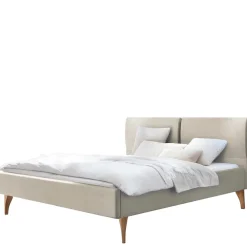 Wohnen Betten<140x200 Bettgestell gepolstert in Beige - Duarto