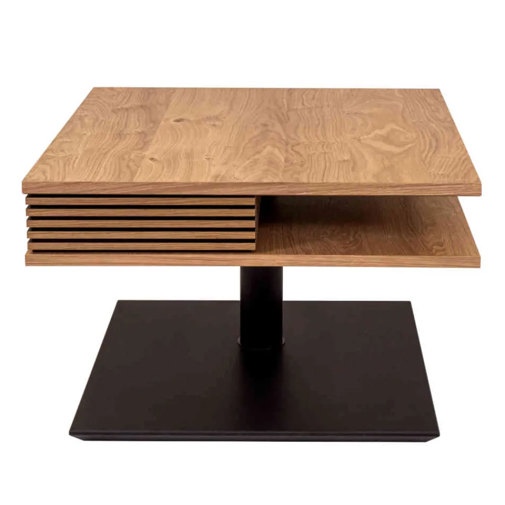 Wohnen Tische<70x70 cm Couchtisch mit Staufach - Portland