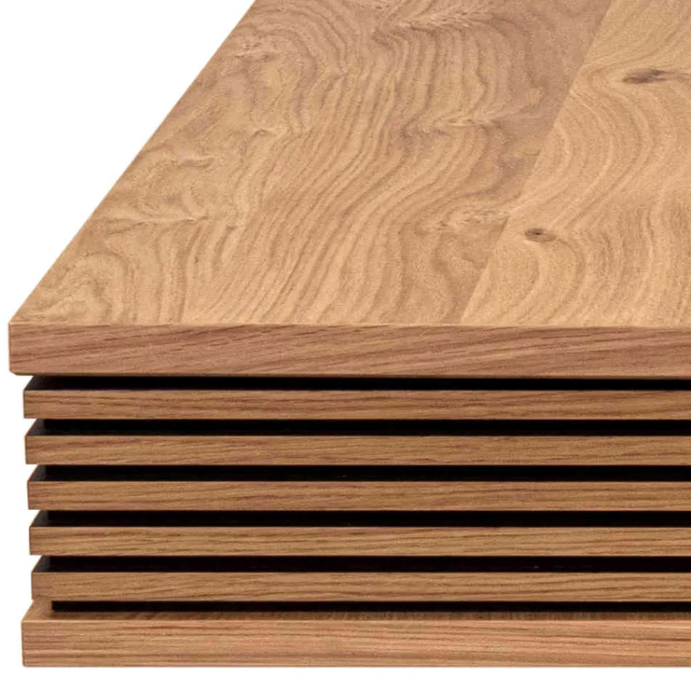 Wohnen Tische<70x70 cm Couchtisch mit Staufach - Portland
