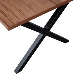 Wohnen Tische<200x90 cm Esszimmertisch in Walnuss Furnier - Athias