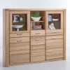 Wohnen Kommoden<158x140 cm Kernbuche Highboard 5-türig - Uhelia