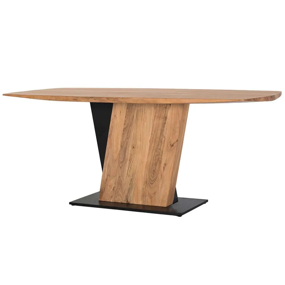 Wohnen Tische<240x100 cm Tisch aus Akazie Massivholz - Moleda