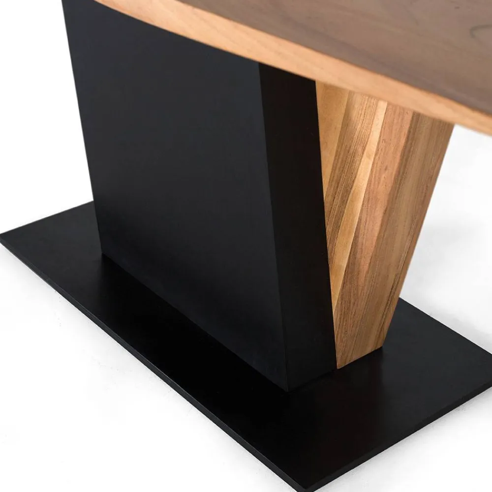 Wohnen Tische<240x100 cm Tisch aus Akazie Massivholz - Moleda