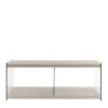 Wohnen Tv & Hifi-Möbel|Lowboards<120x60 cm TV Tisch mit Glas Wangen - Culagan