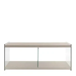 Wohnen Tv & Hifi-Möbel|Lowboards<120x60 cm TV Tisch mit Glas Wangen - Culagan