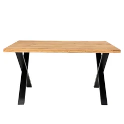 Wohnen Sitzgruppe<140x95 Esstisch & Polsterstühle - Georgetta (fünfteilig)