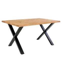 Wohnen Sitzgruppe<140x95 Esstisch & Polsterstühle - Georgetta (fünfteilig)