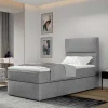 Wohnen Betten<90x200 Polsterbett in Grau - Pandaua