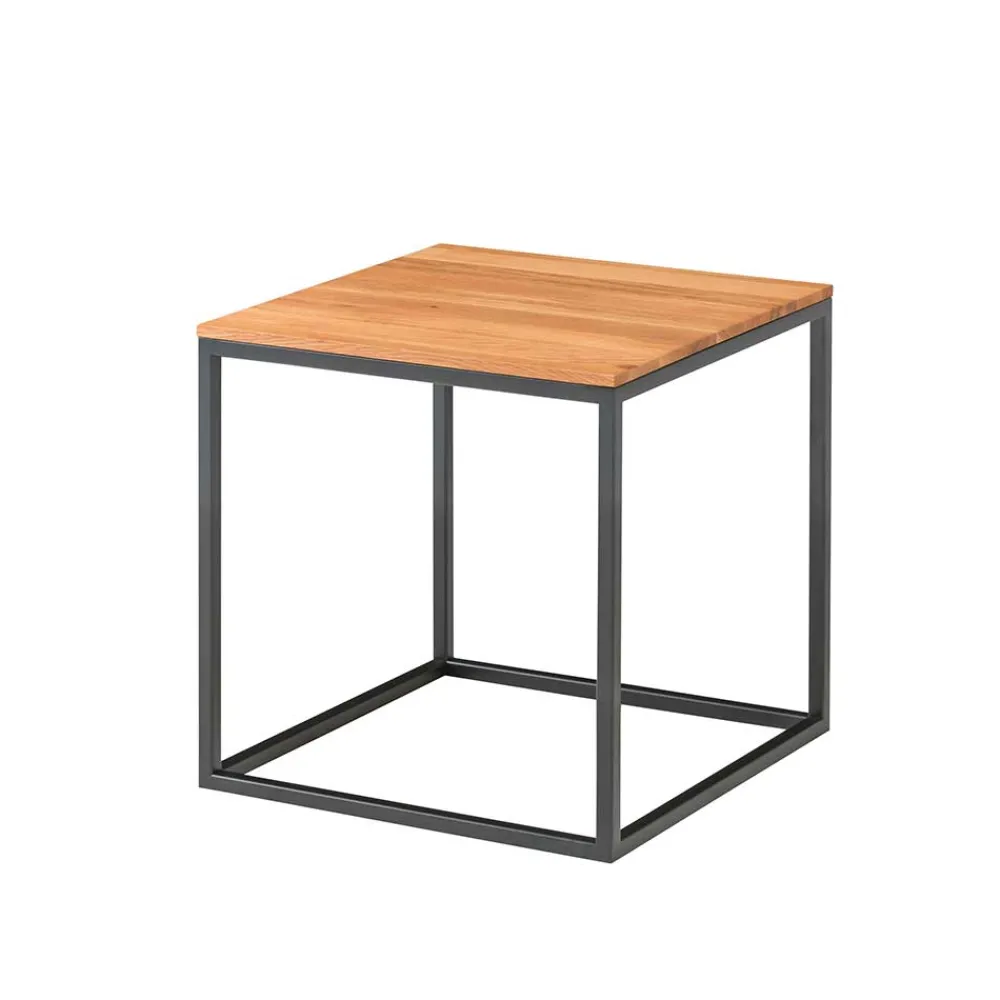 Wohnen Tische<40x40 Quadrat Beistelltisch in 2 Höhen - Yuri