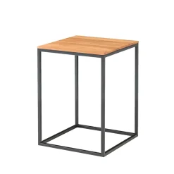 Wohnen Tische<40x40 Quadrat Beistelltisch in 2 Höhen - Yuri