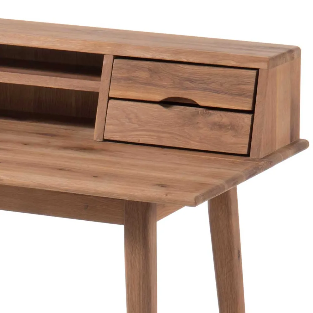Wohnen Tische<110x58 Schreibtisch Sekretär aus Holz - Eyes