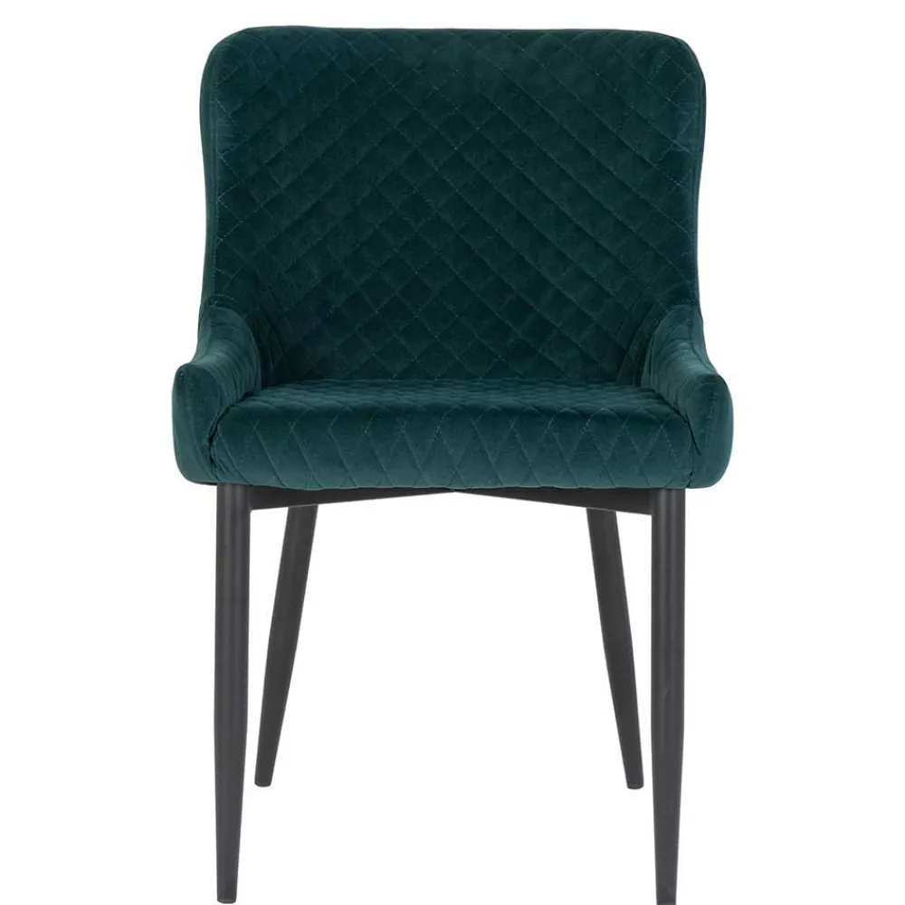 Wohnen Sitzgruppe<200x95 Tisch mit Polsterstühlen - Ricinga (siebenteilig)