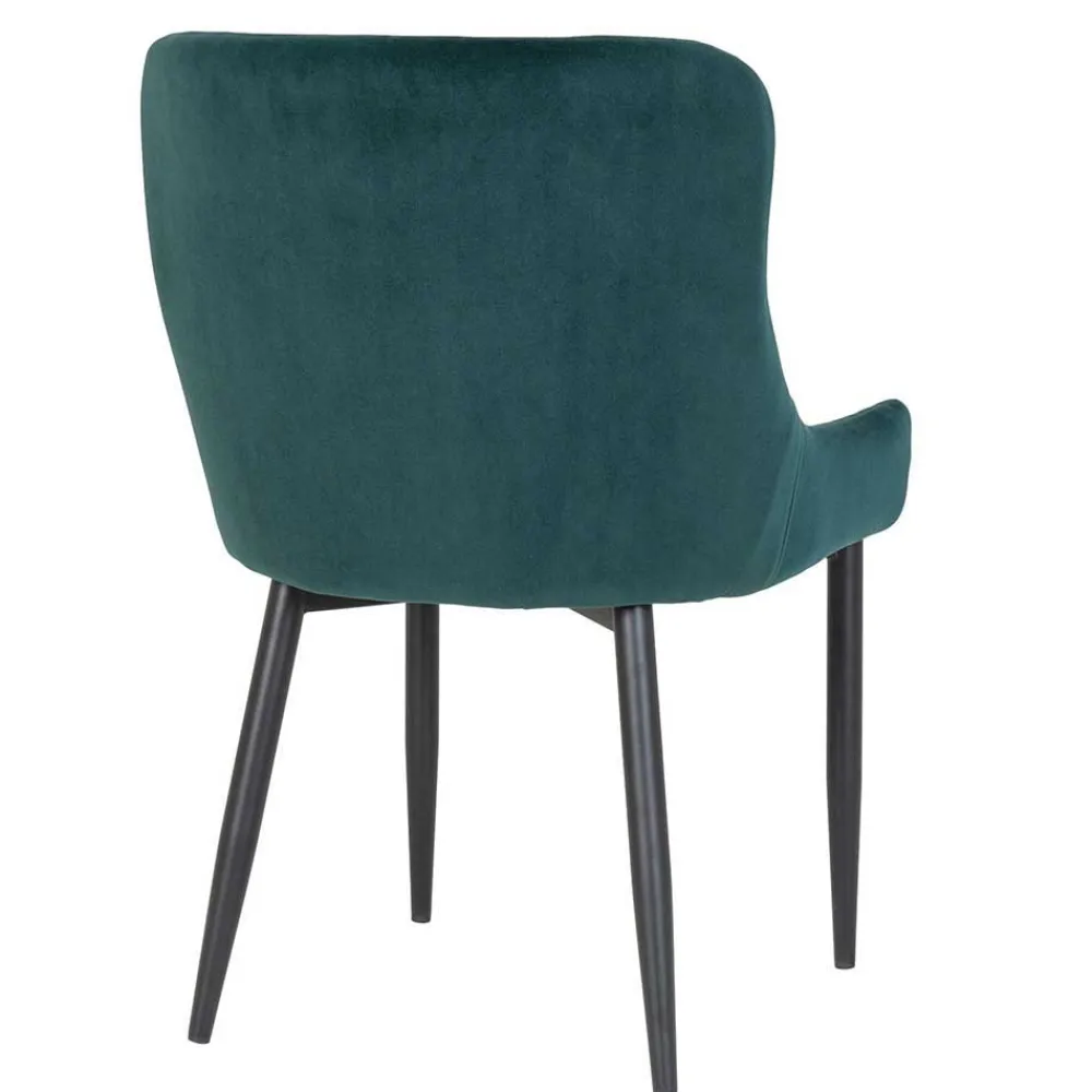 Wohnen Sitzgruppe<200x95 Tisch mit Polsterstühlen - Ricinga (siebenteilig)
