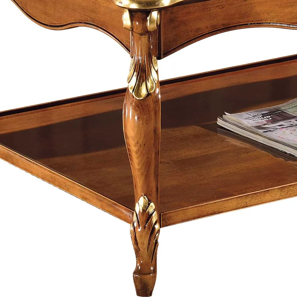 Wohnen Tische<130x80 Wohnzimmertisch im Italienischen Stil - Carlenna