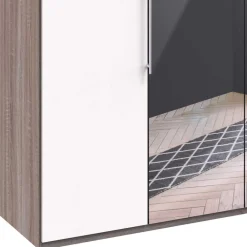 Wohnen Kleiderschränke|Schränke<XL Kleiderschrank mit Spiegel - Tivierto