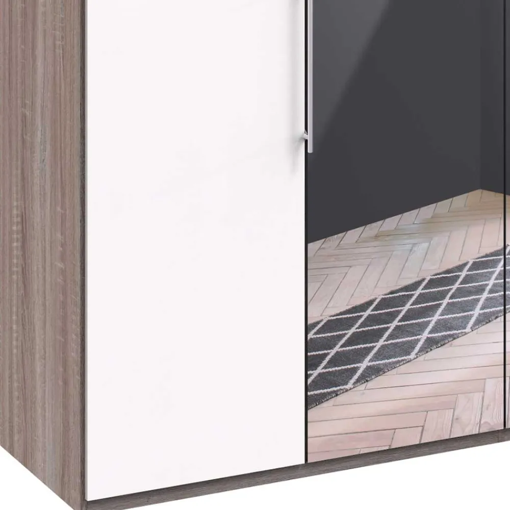 Wohnen Kleiderschränke|Schränke<XL Kleiderschrank mit Spiegel - Tivierto