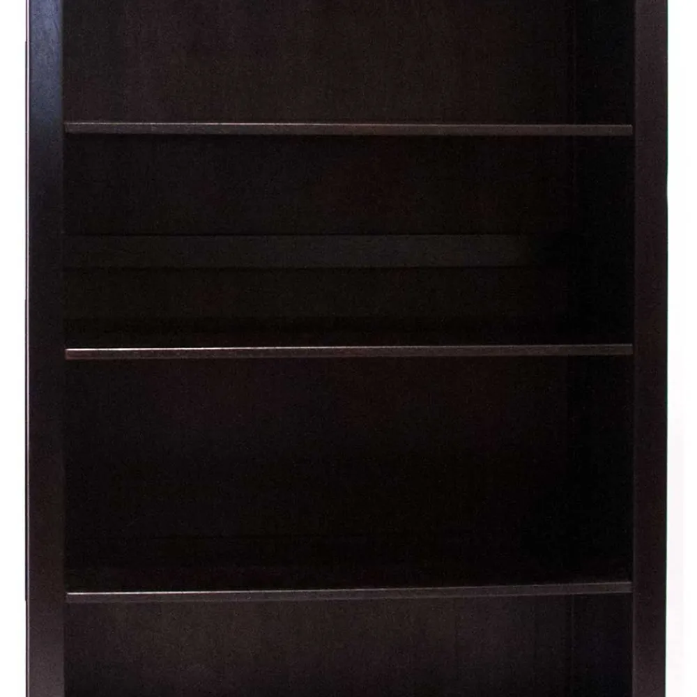 Wohnen Regale<98x184x44 5 Fächer Bücherregal im Kolonialstil - Islando