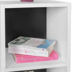 Wohnen Regale<30x60x30 2 Fächer Regal in Weiß - Xaidon
