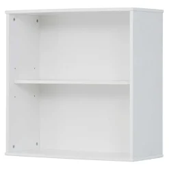 Wohnen Regale<65x65x28 2 Fächer Wandregal in Weiß - Slogdan