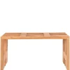 Wohnen Sitzbank<90x49x30 cm Design Sitzbank aus Teak Massivholz - Lakosion