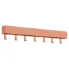 Wohnen Garderoben<72x12x8 cm Garderobe Hakenleiste in Terracotta - Mayo