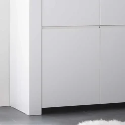 Wohnen Highboards<110x140x42 cm Highboard in Weiß lackiert - Mikes