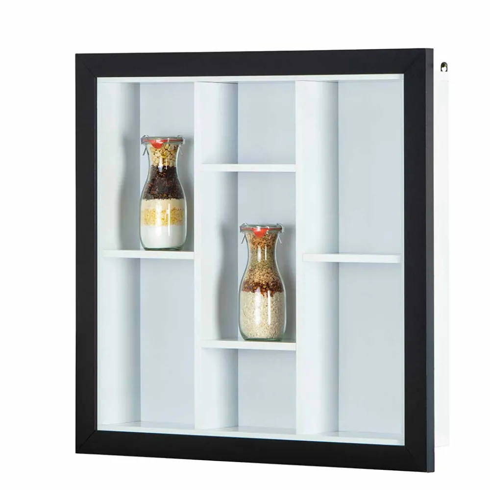 Wohnen Regale<67x67x14 cm Hängeregal mit sieben Fächern - Vakasa