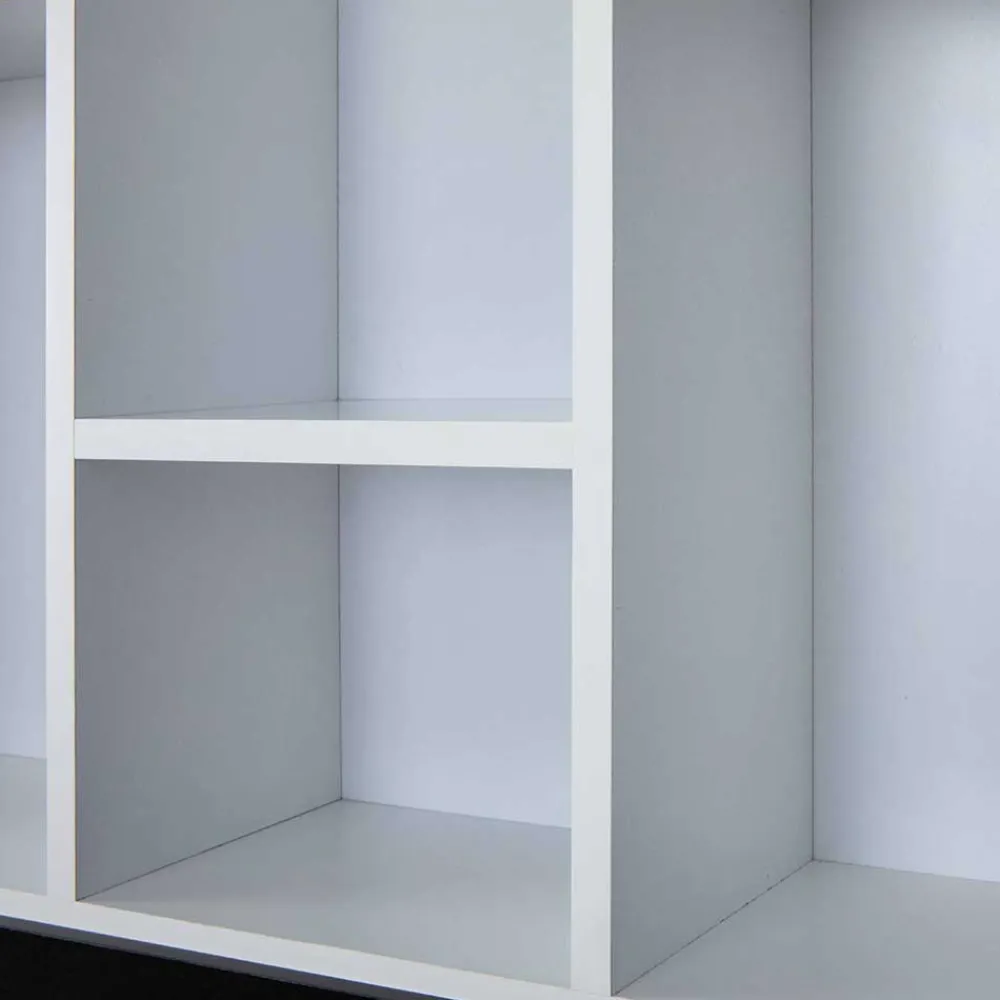 Wohnen Regale<67x67x14 cm Hängeregal mit sieben Fächern - Vakasa