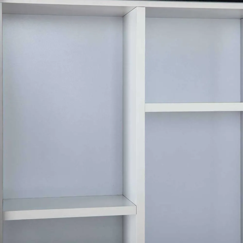 Wohnen Regale<67x67x14 cm Hängeregal mit sieben Fächern - Vakasa