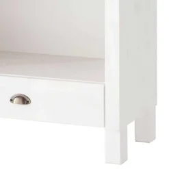 Wohnen Regale<75x205x40 cm Landhausregal in Weiß - Canarius