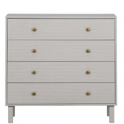 Wohnen Kommoden<94x91x52 cm Skandi Kommode in Grau - Huvina