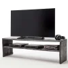 Wohnen Lowboards<145x45x40 cm Tisch für Fernseher in Grau - Rikers