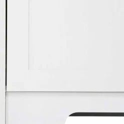 Wohnen Tv & Hifi-Möbel|Lowboards<160x45x40 cm TV Schrank in Weiß & Eichefarben - Akedra