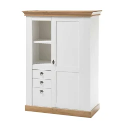 Wohnen Highboards<102x139x44 Country Highboard zweifarbig - Diatara