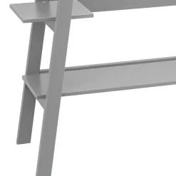 Wohnen Garderoben<118x168x40 Design Garderobe in Grau aus Holz - Fyona