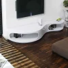 Wohnen Lowboards<200x30x50 Design Lowboard für TV mit Fächern - Cepters