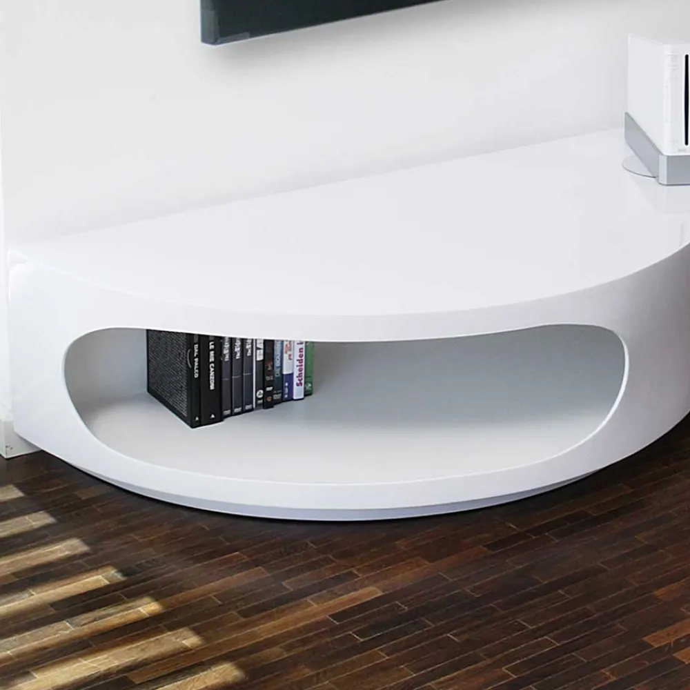 Wohnen Lowboards<200x30x50 Design Lowboard für TV mit Fächern - Cepters